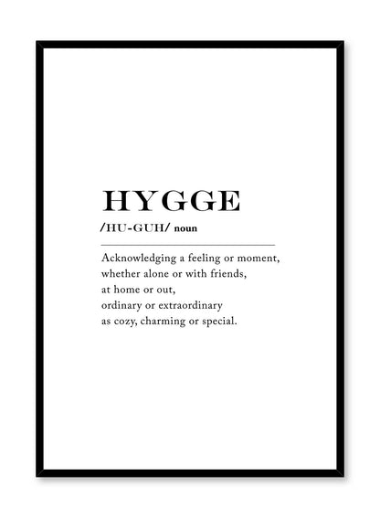 Hygge, Poster