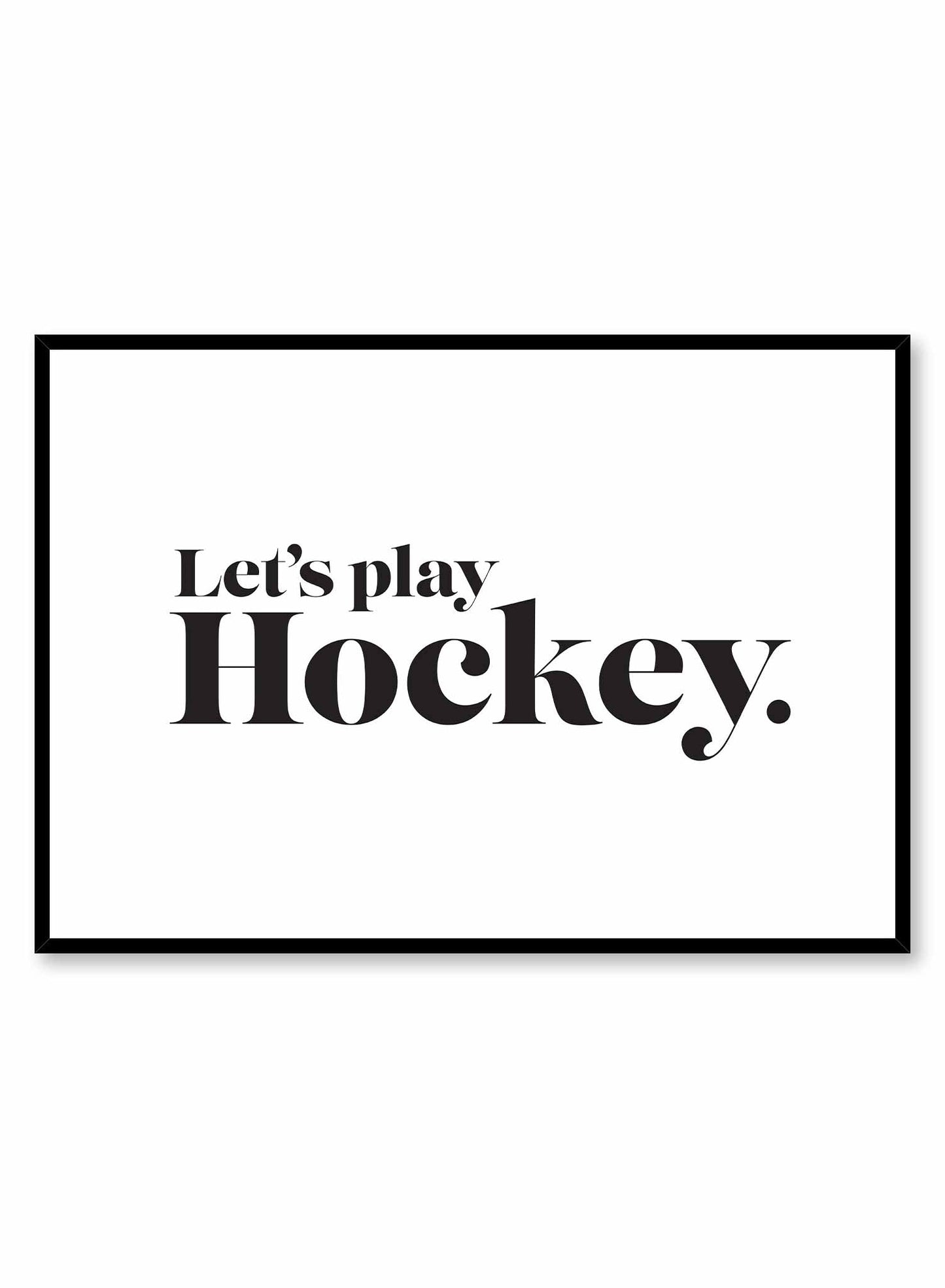 Hockey Time, Poster