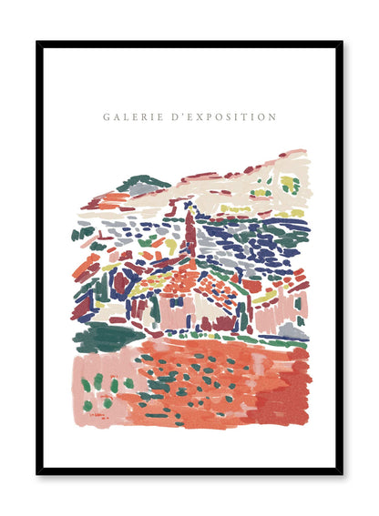 Morning in Collioure, Poster