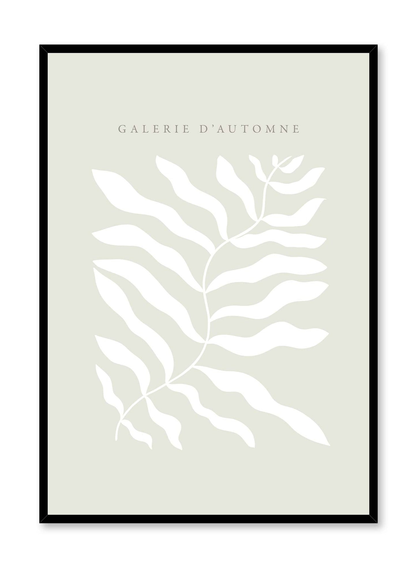 Fauvist Leaf, Poster