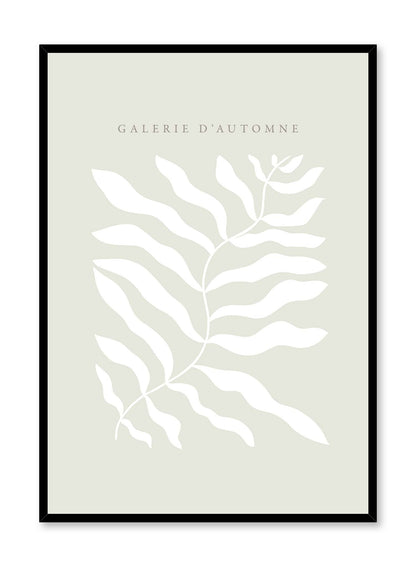 Fauvist Leaf, Poster