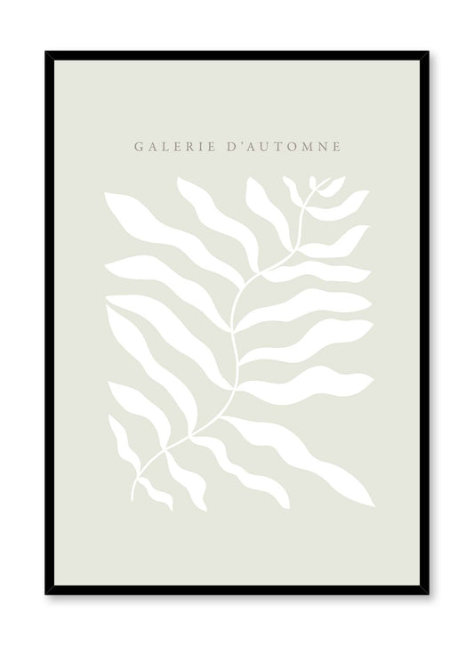 Fauvist Leaf, Poster