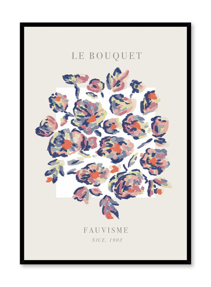 Fauvist Bouquet, Poster
