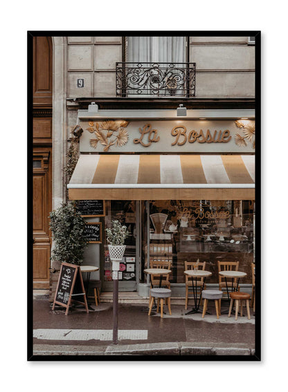 Café la Bossue, Poster