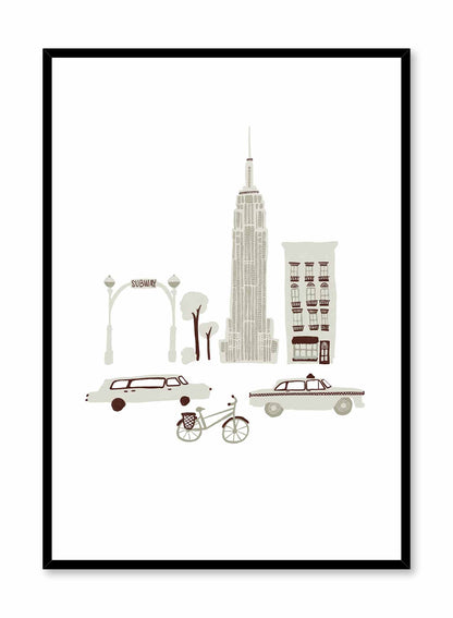 New York Schlep, Poster