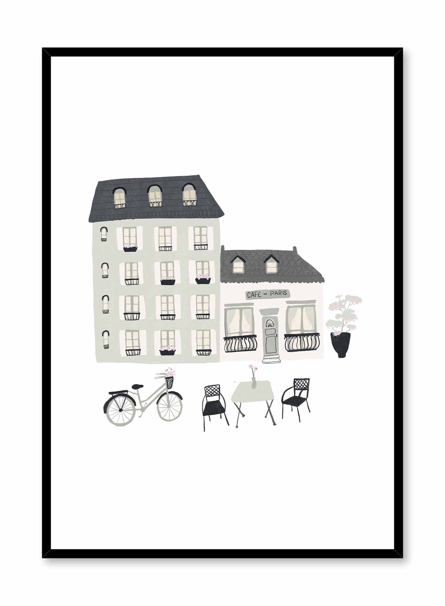 Coffee in Paris, Poster