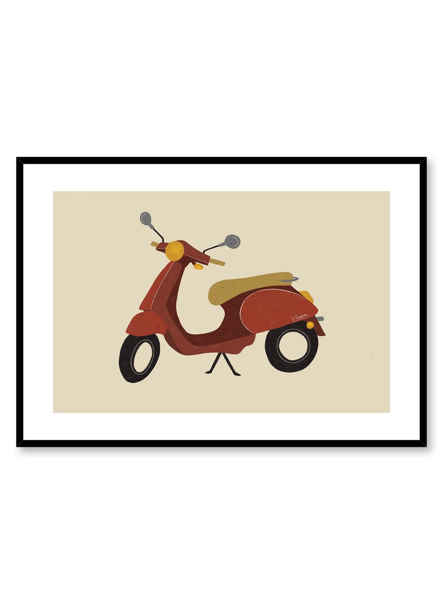 Vespa Life, Poster