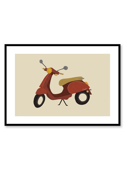 Vespa Life, Poster