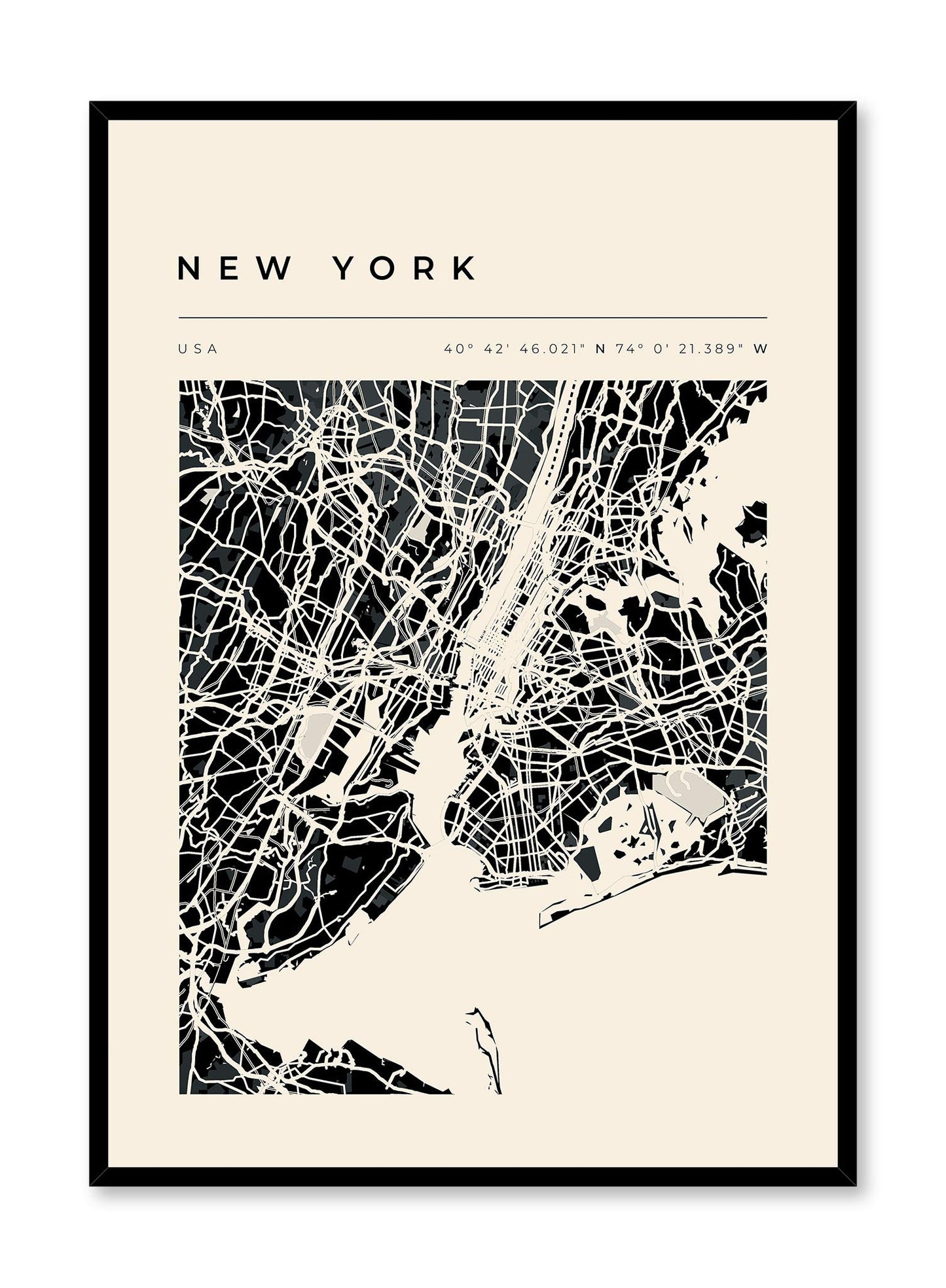 When in New York, Poster