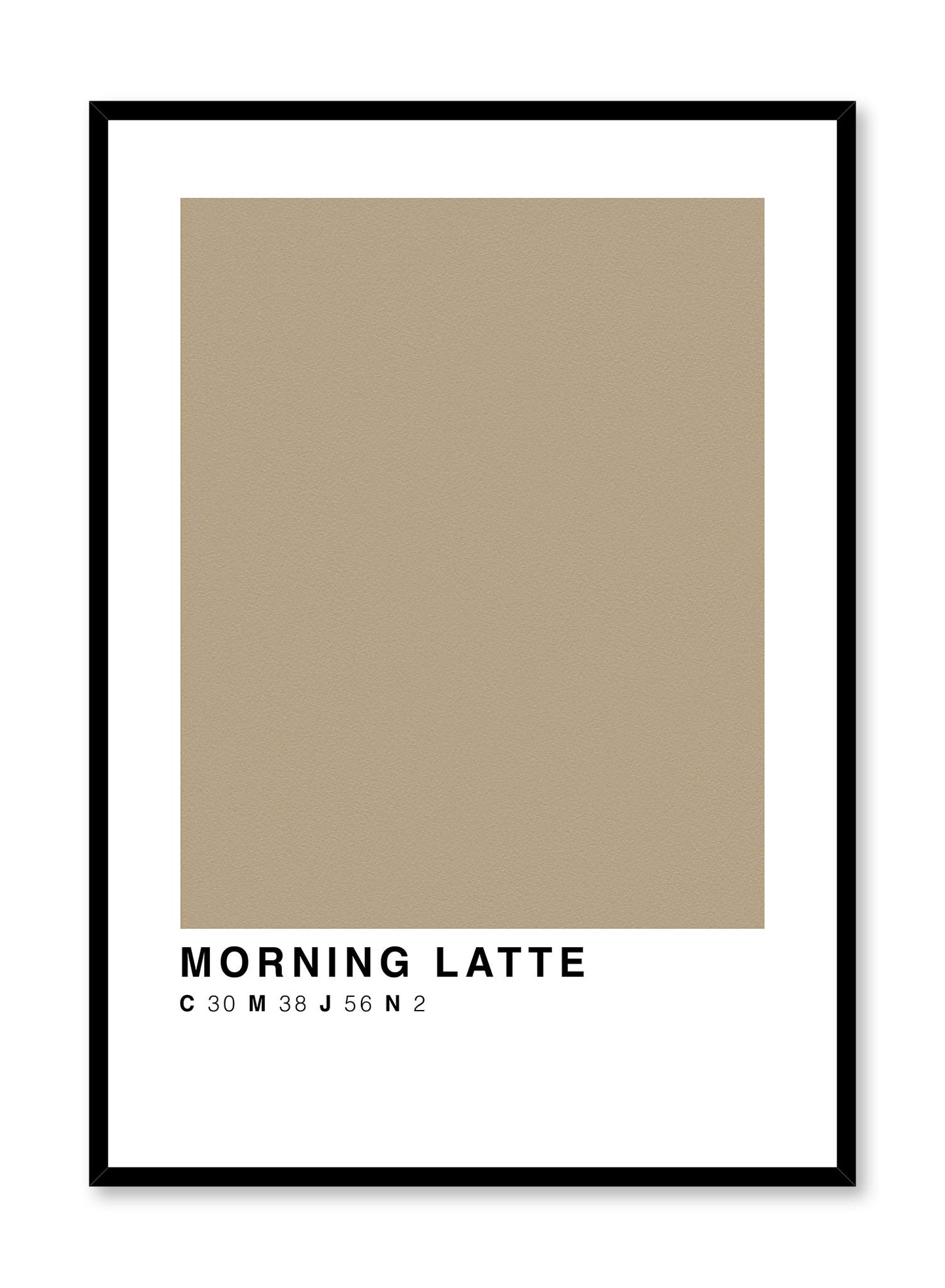Morning Latte, Poster