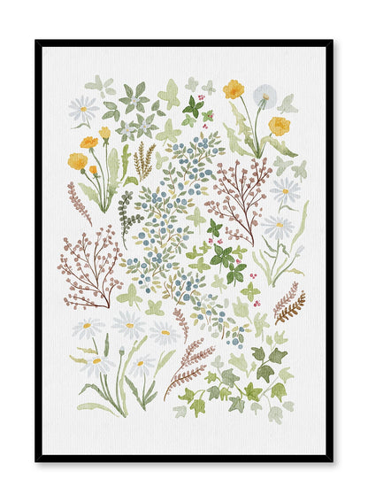 Floral Foraging, Poster