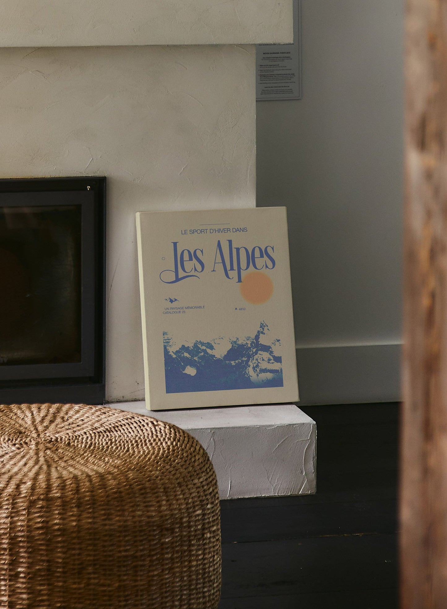 Yesterday in the Alps, Poster