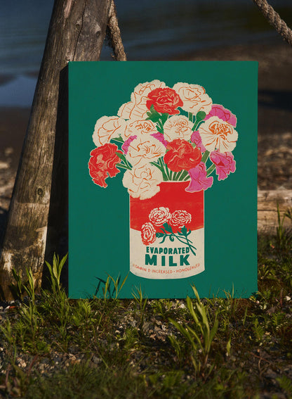 Dahlias and Dessert, Poster