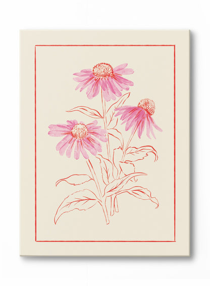 Lovely Coneflower, Poster