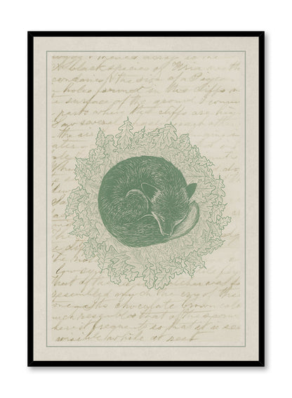 Nap Time Mr. Fox, Poster