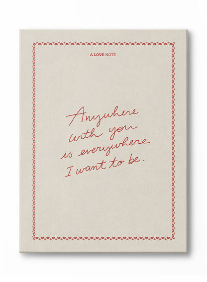 Be where you are, Poster