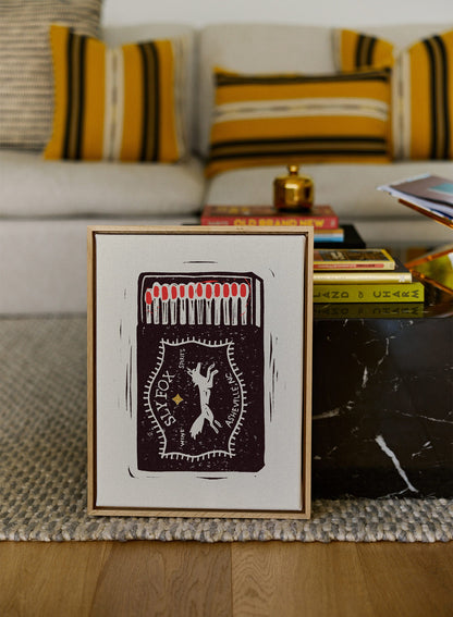Sly Fox Matchbox, Poster