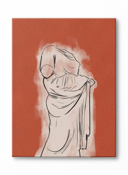 Draped, Poster