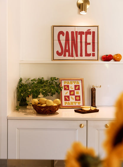 Santé!, Poster
