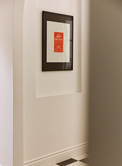 Coat Check, Poster