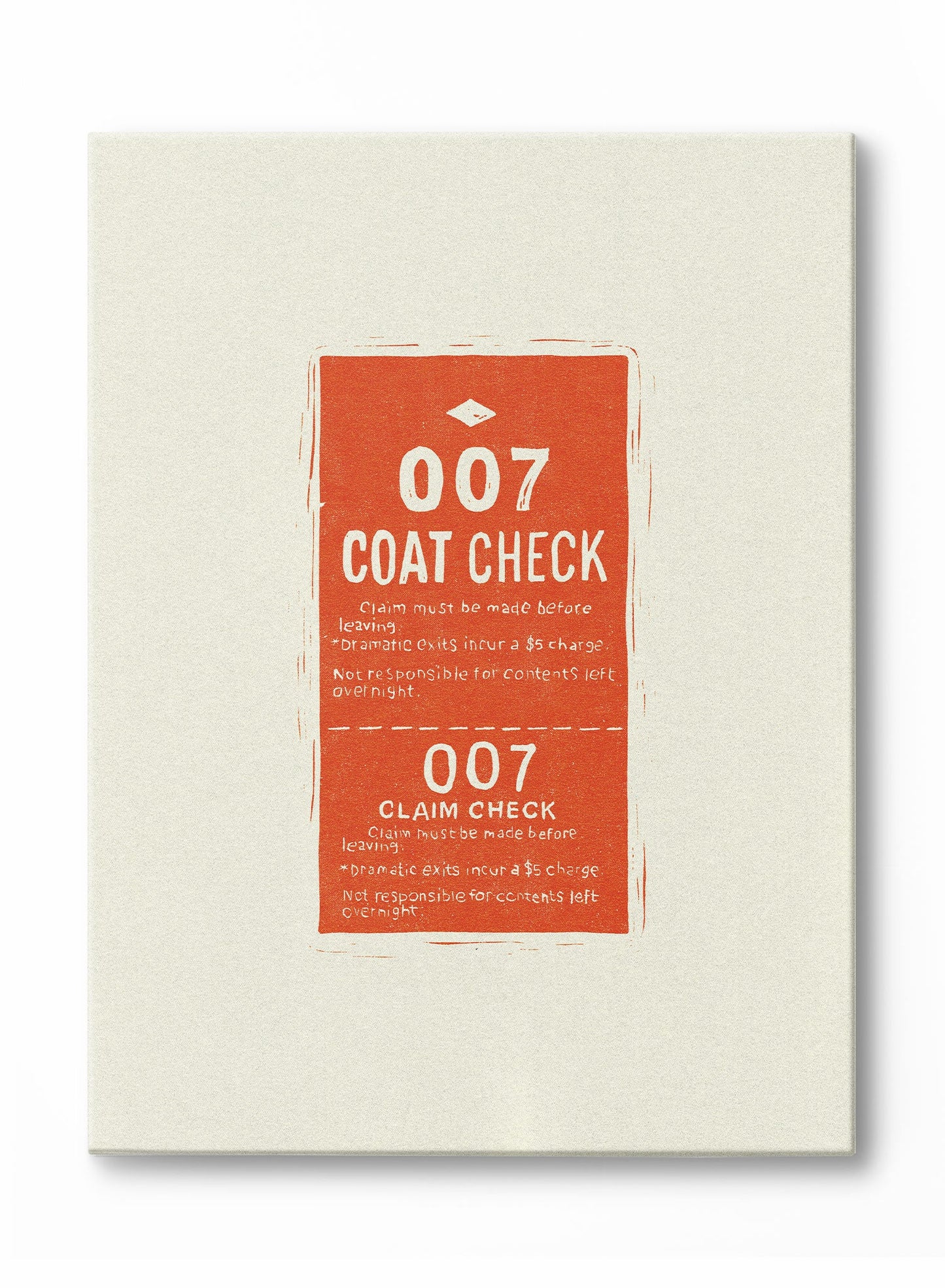 Coat Check, Poster