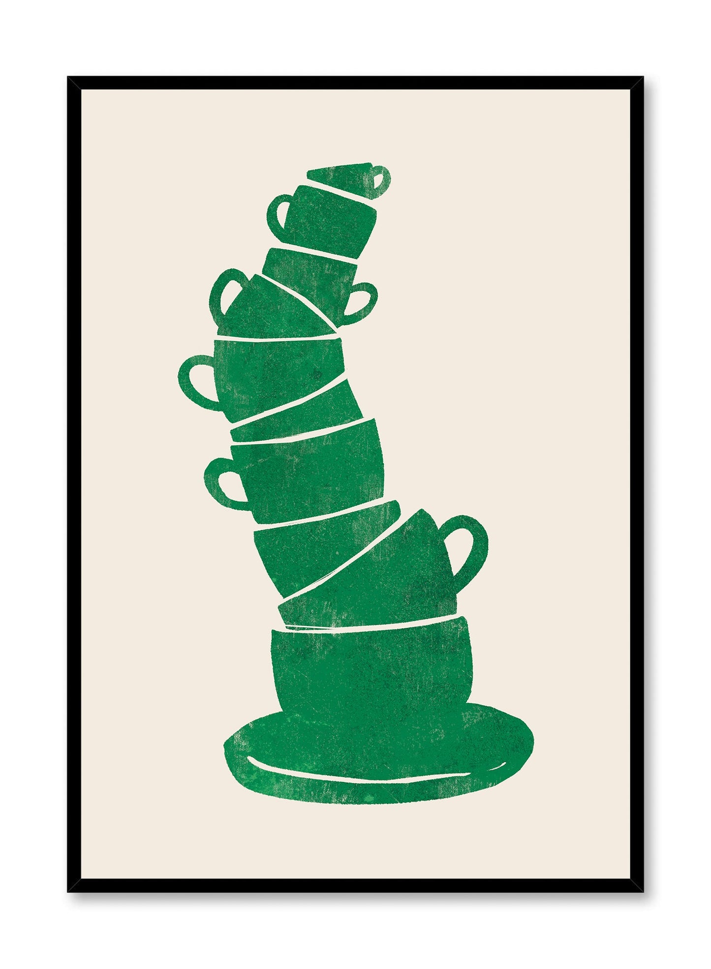 Mugs on Mugs, Poster