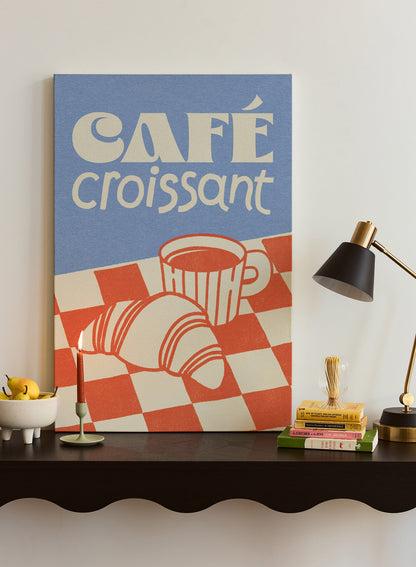 Café Croissant, Poster