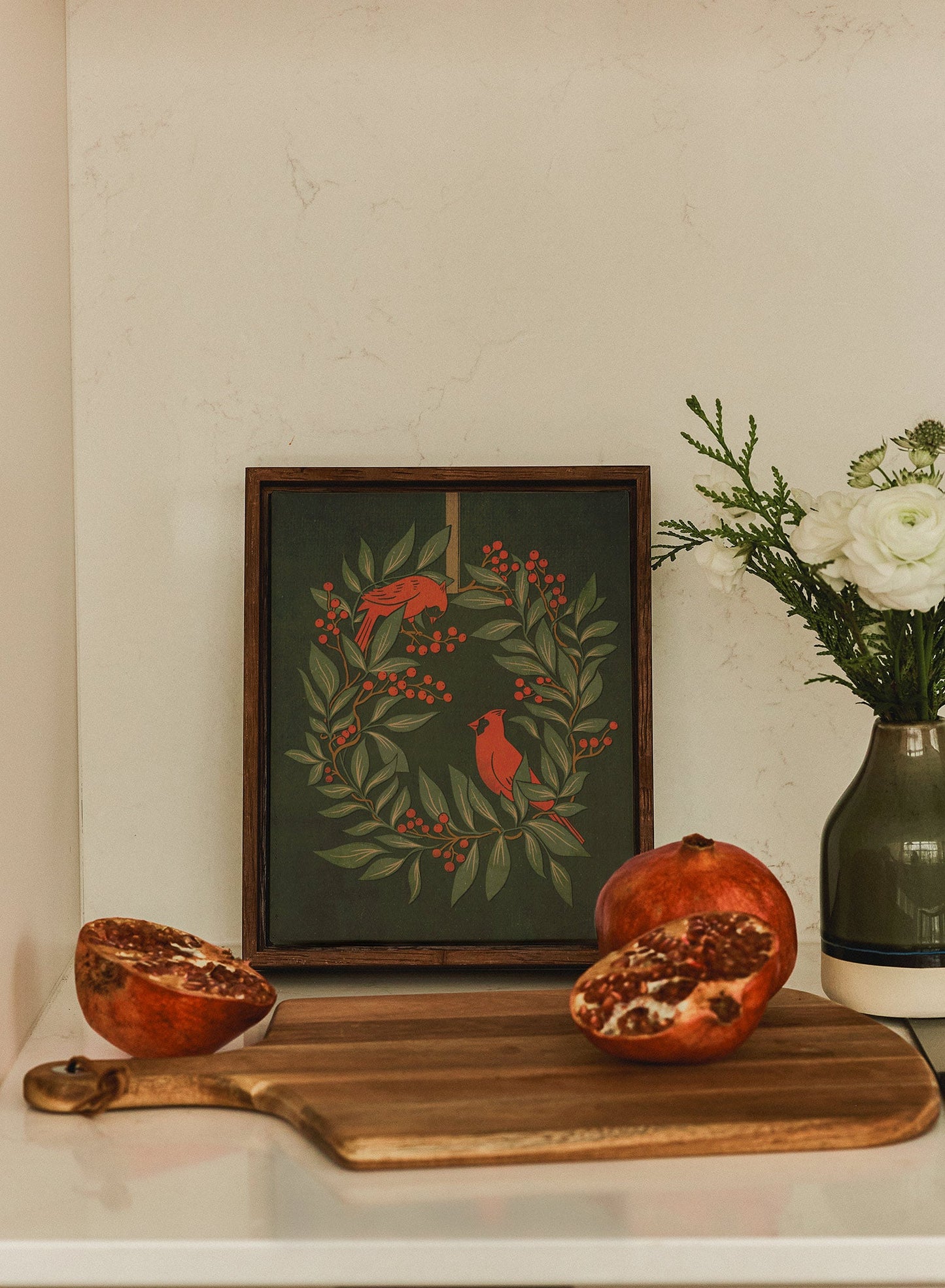 Winter Cardinals, Poster