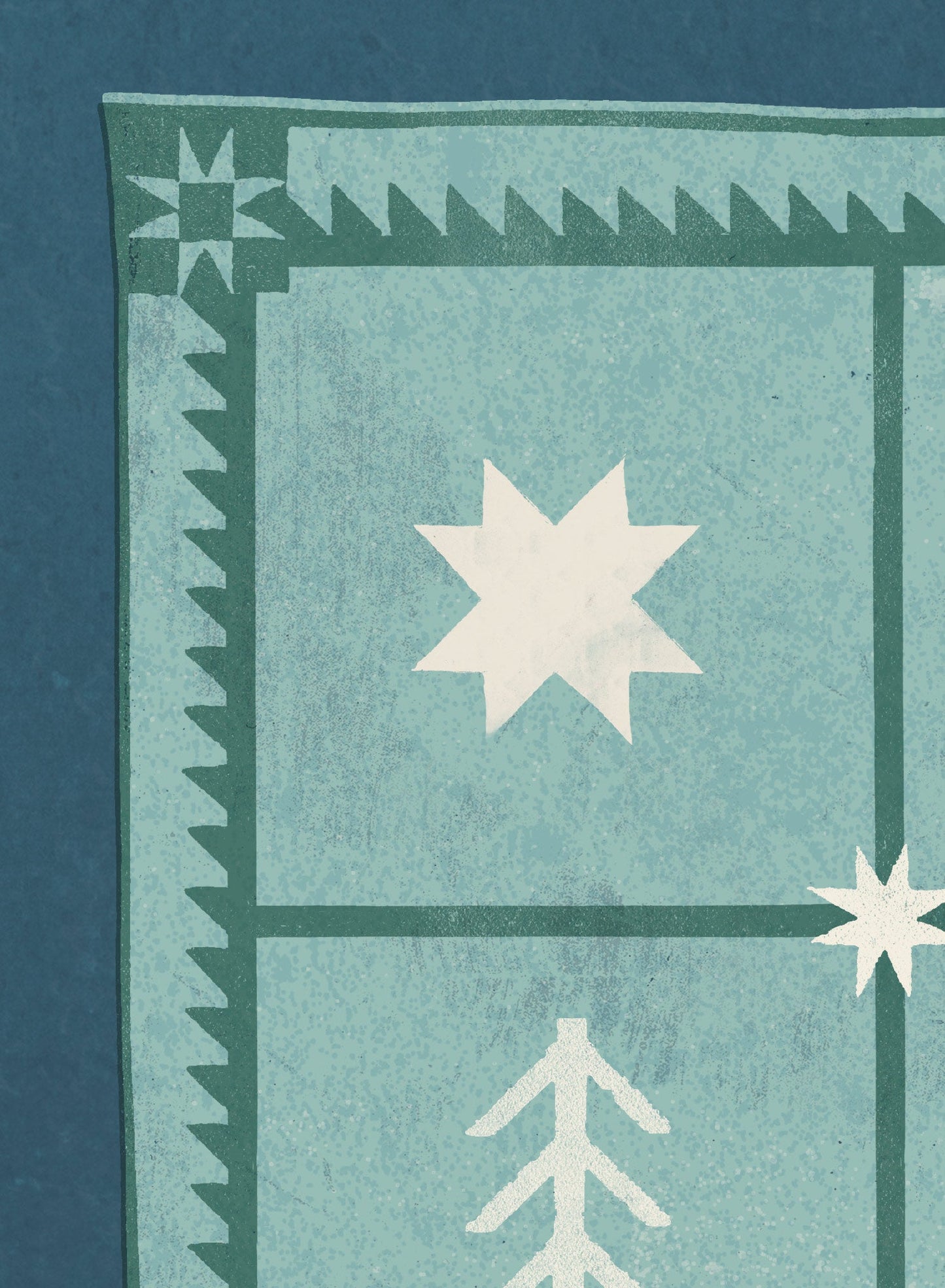 Quilted Coziness, Poster