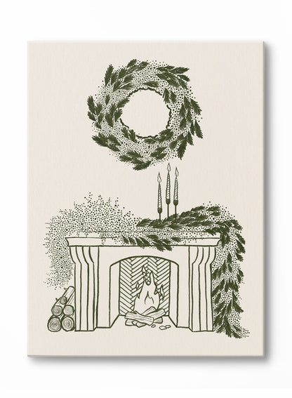 By the fire, Poster