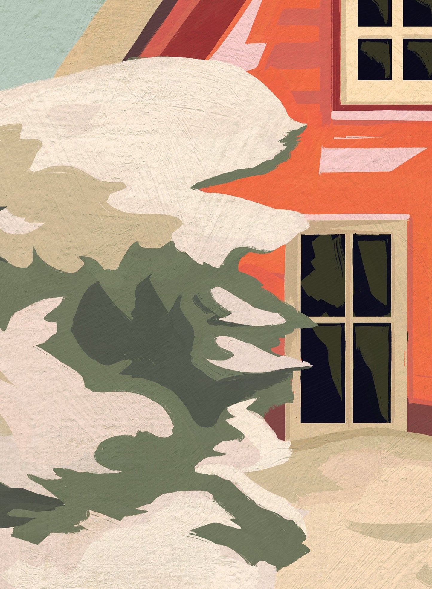 Snowed in, Poster