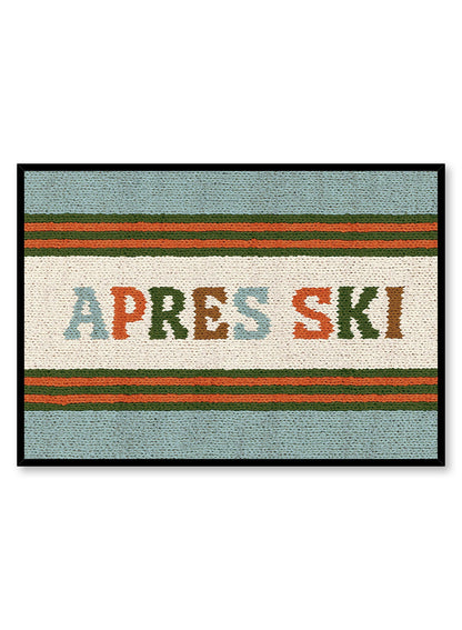 Apres Ski Knit and Cozy, Poster