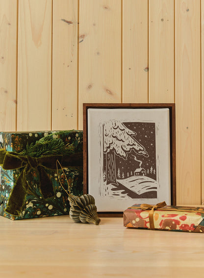 Snug little Cabin, Poster